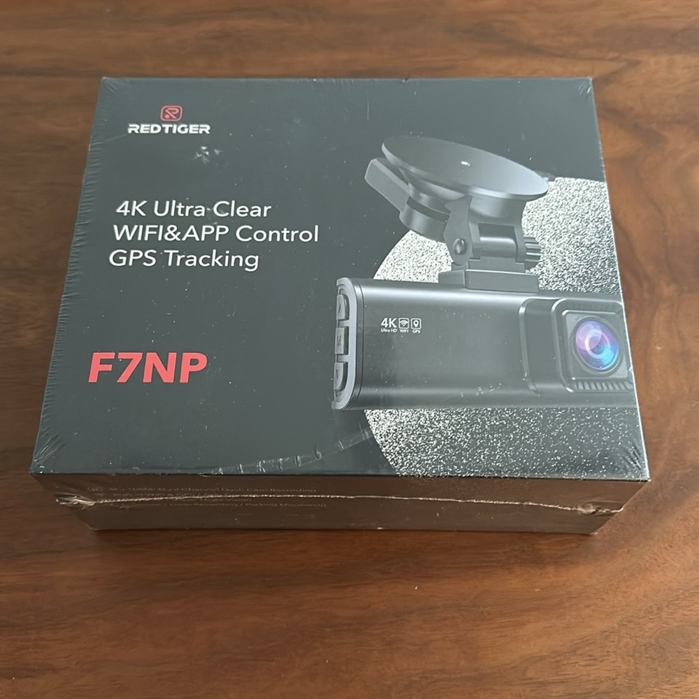NWT REDTIGER Dash Cam Front & Rear, Full HD Dash Camera
